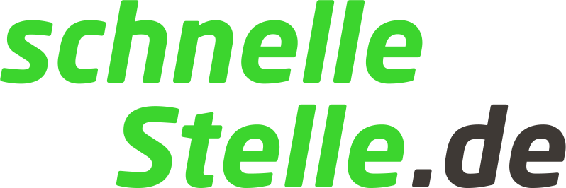 Logo schnelleStelle.de white